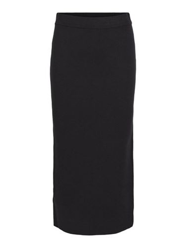 Kjolar - Objreynard knit skirt – black